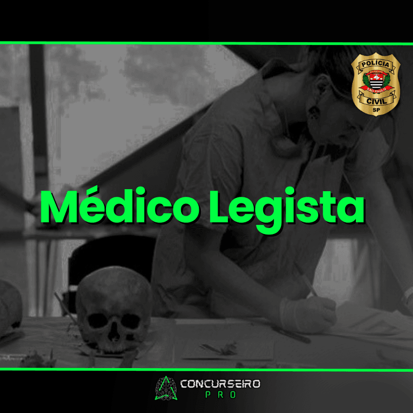 MEDICO LEGISTA PCSP - Concurseiro PRO, Sua preparação em outro nível!