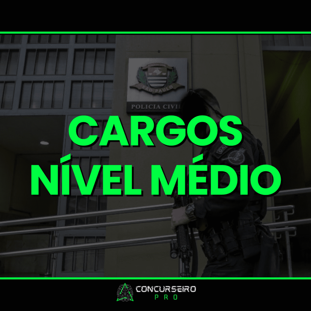 NIVEL MEDIO PCSP - Concurseiro PRO, Sua preparação em outro nível!