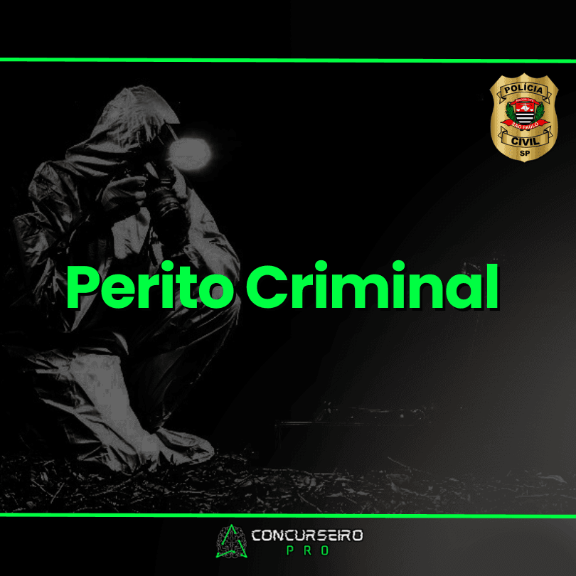 PERITO CRIMINAL PCSP - Concurseiro PRO, Sua preparação em outro nível!