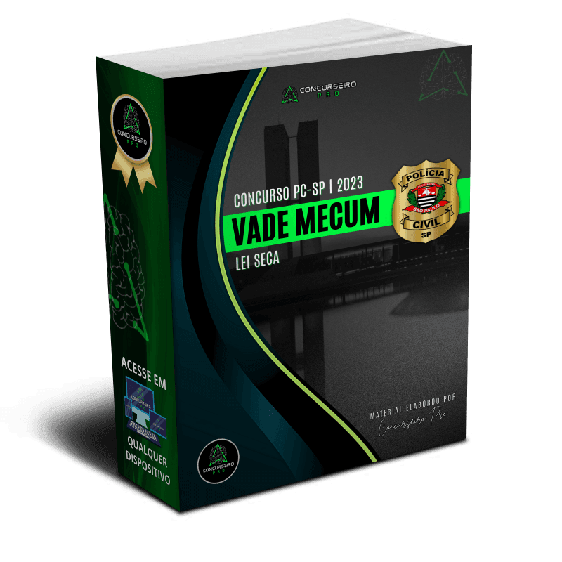 Vade Mecum | PCSP 2023 Concurseiro PRO Vade Mecum | PCSP 2023