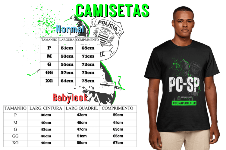 CAMISETAS EVENTO 2 - Concurseiro PRO, Sua preparação em outro nível!
