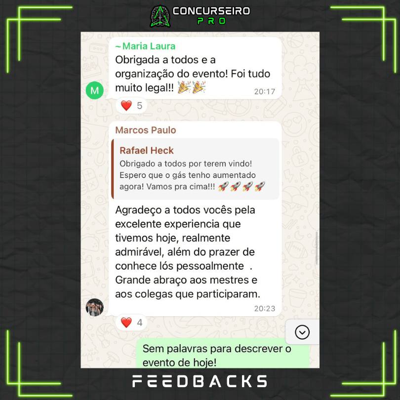 Evento Concurseiro PRO Feedbacks Evento Presencial (3)