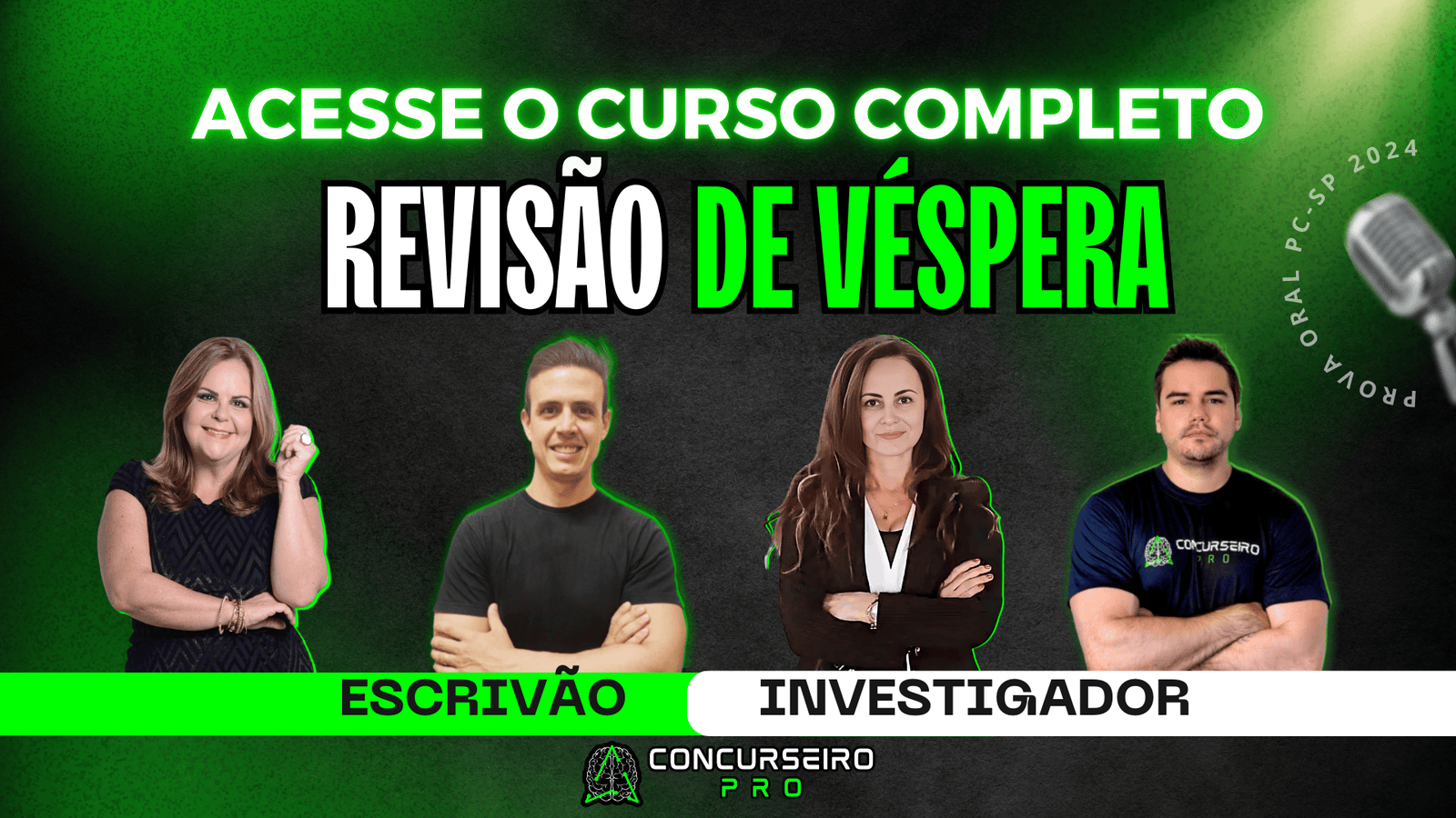 Revisão de Véspera Escrivão e Investigador