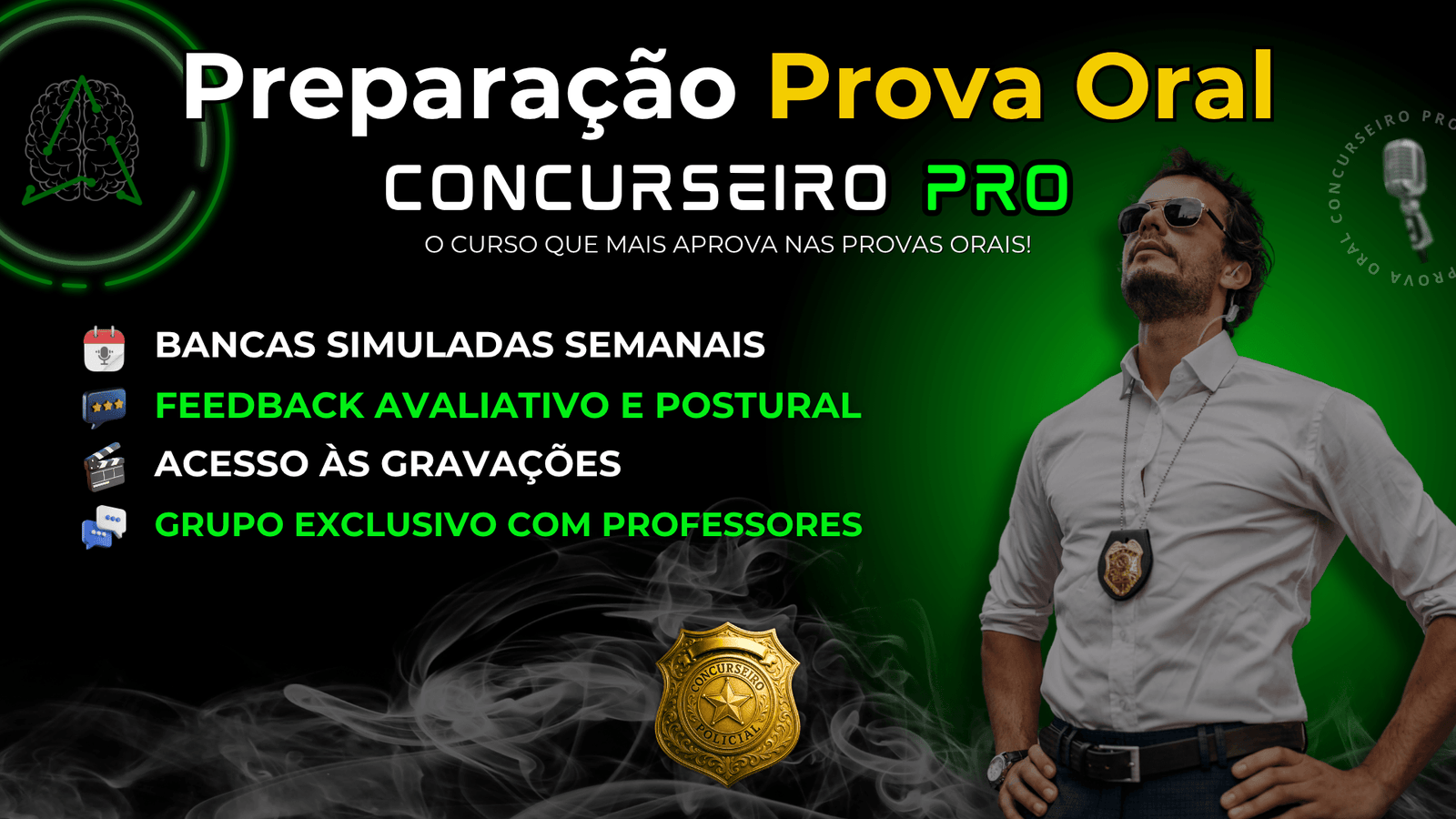 Preparação Intensiva prova oral Concursos Policiais