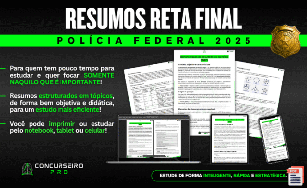Resumos Polícia Federal