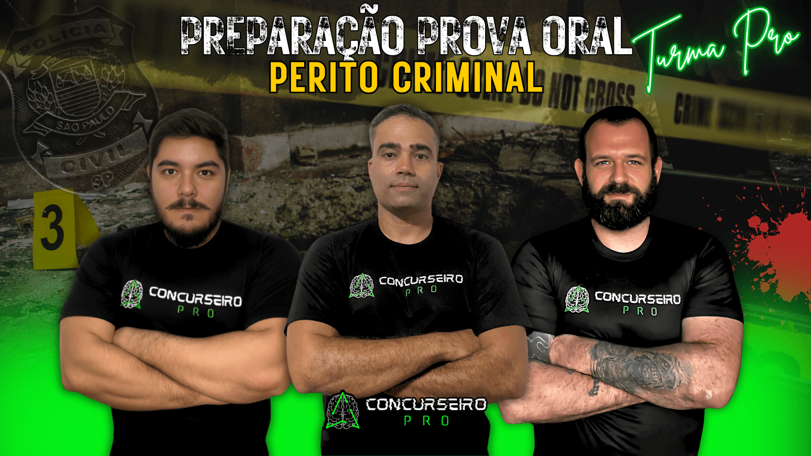 PERITO CRIMINAL TURMA PROVA ORAL CONCURSEIRO PRO PCSP - Concurseiro PRO, Sua preparação em outro nível!