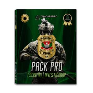 PCSP - Pack PRO | Escrivão e investigador (Objetiva)